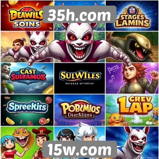 35h.com oferece ampla variedade de jogos online